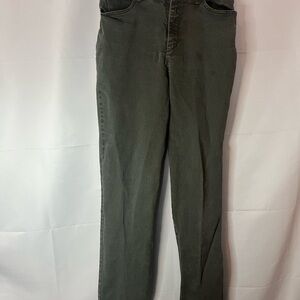 Gloria Vanderbilt Women's Straight Leg Jeans - Olive Green